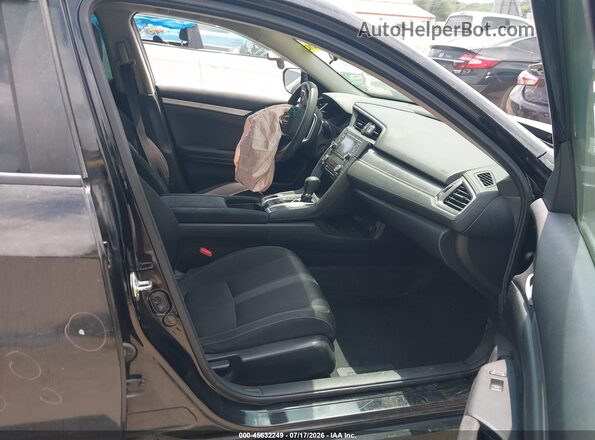 2HGFC2F55HH529582 2017 HONDA CIVIC Black Front interior view