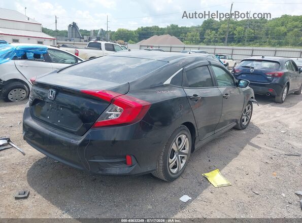2HGFC2F55HH529582 2017 HONDA CIVIC Black Rear right
