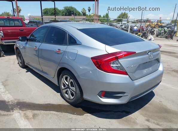 2HGFC2F55HH548973 2017 HONDA CIVIC Серебряный Задняя левая четверть
