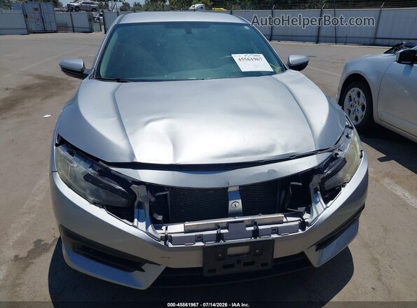 2HGFC2F55HH548973 2017 HONDA CIVIC Серебряный Вид щитка приборов