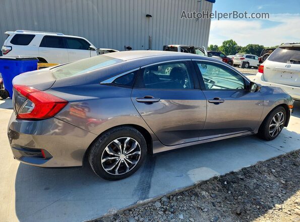 2HGFC2F55HH569936 2017 HONDA CIVIC Gray Rear right