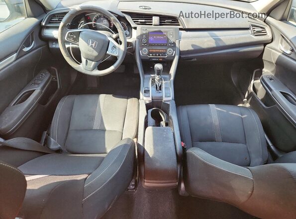 2HGFC2F55HH569936 2017 HONDA CIVIC Gray Dashboard view
