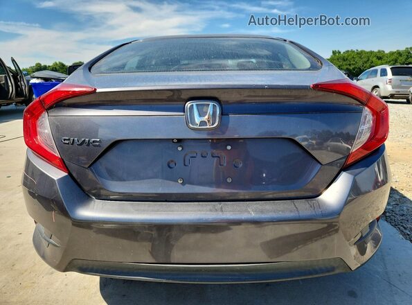 2HGFC2F55HH569936 2017 HONDA CIVIC Gray Rear view