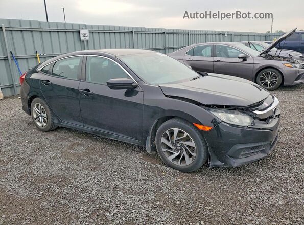 2HGFC2F55JH000669 2018 HONDA CIVIC Black Առջևի աջ