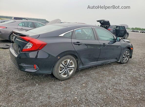 2HGFC2F55JH000669 2018 HONDA CIVIC Black Հետևի աջ