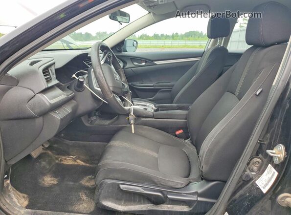 2HGFC2F55JH000669 2018 HONDA CIVIC Black Սալոնի դիմացի տեսք