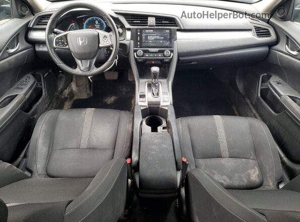 2HGFC2F55JH000669 2018 HONDA CIVIC Black Առջևի վահանակի տեսք