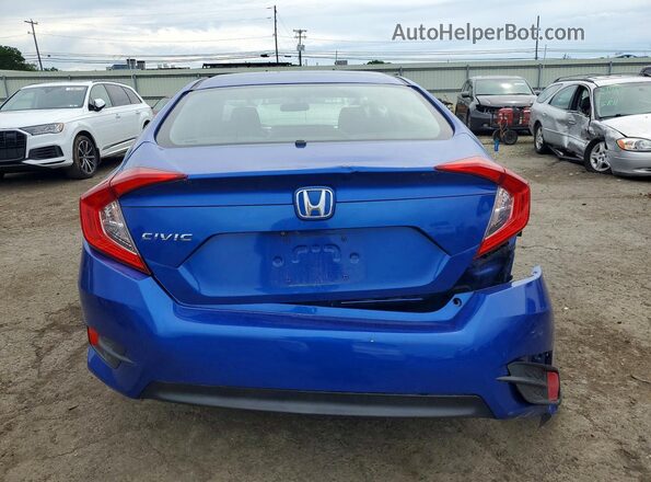2HGFC2F55JH512545 2018 HONDA CIVIC Blue Հետևի տեսք