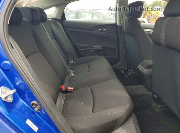 2HGFC2F55JH512545 2018 HONDA CIVIC Blue Հետևի նստատեղերի տեսք