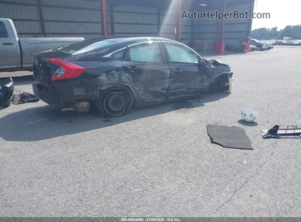 2HGFC2F55JH513954 2018 HONDA CIVIC Черный Задняя правая четверть