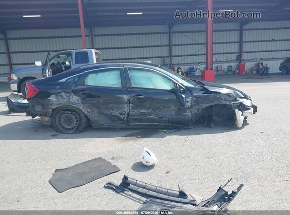 2HGFC2F55JH513954 2018 HONDA CIVIC Черный Вид задней части салона