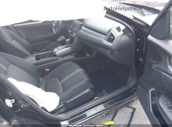 2HGFC2F55JH513954 2018 HONDA CIVIC Черный Вид салона спереди