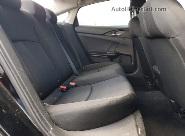 2HGFC2F55JH583616 2018 HONDA CIVIC Черный Вид задних сидений