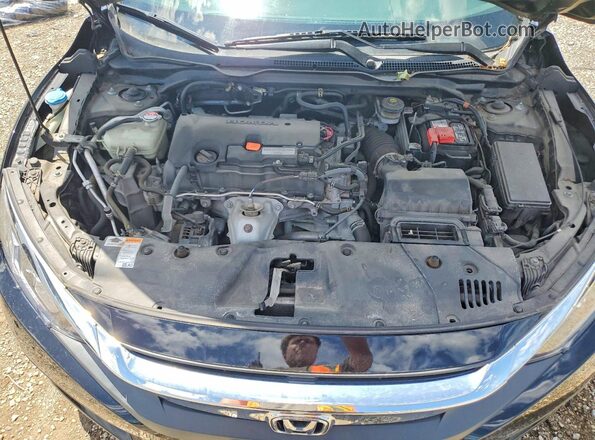 2HGFC2F55JH583616 2018 HONDA CIVIC Черный Вид задней части салона