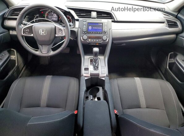 2HGFC2F55JH583616 2018 HONDA CIVIC Черный Вид панели приборов