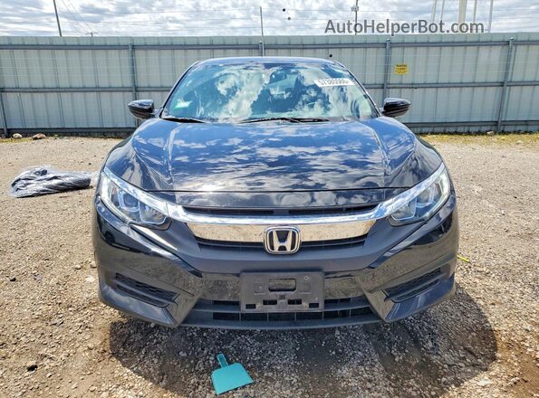 2HGFC2F55JH583616 2018 HONDA CIVIC Черный Вид спереди