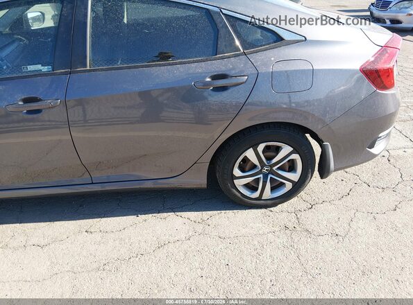 2HGFC2F55JH598486 2018 HONDA CIVIC Gray Vista frontal