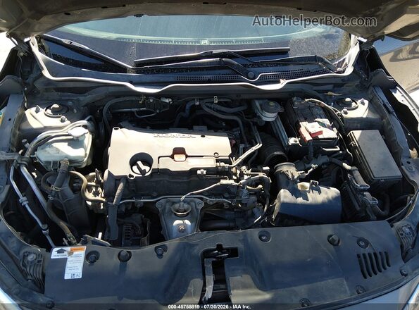 2HGFC2F55JH598486 2018 HONDA CIVIC Gray Vista trasera