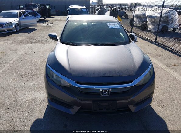 2HGFC2F55JH598486 2018 HONDA CIVIC Gray Vista interior trasera
