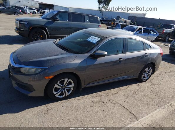 2HGFC2F55JH598486 2018 HONDA CIVIC Gray 