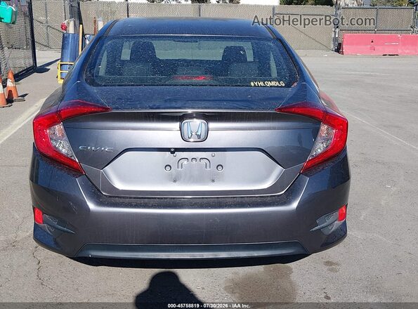 2HGFC2F55JH598486 2018 HONDA CIVIC Gray 