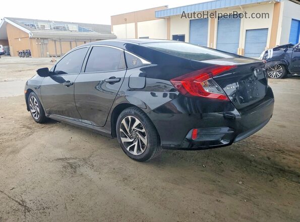 2HGFC2F55JH598701 2018 HONDA CIVIC Черный Задняя левая четверть
