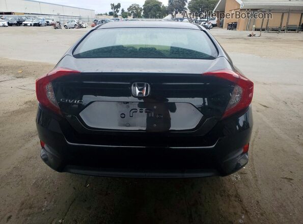 2HGFC2F55JH598701 2018 HONDA CIVIC Черный Вид сзади