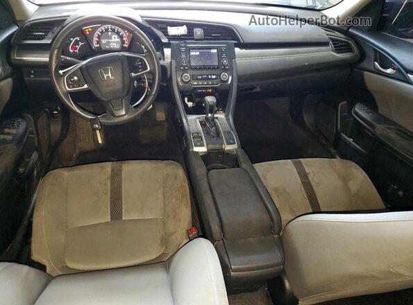 2HGFC2F55JH599802 2018 HONDA CIVIC Gray წინა პანელის ხედი