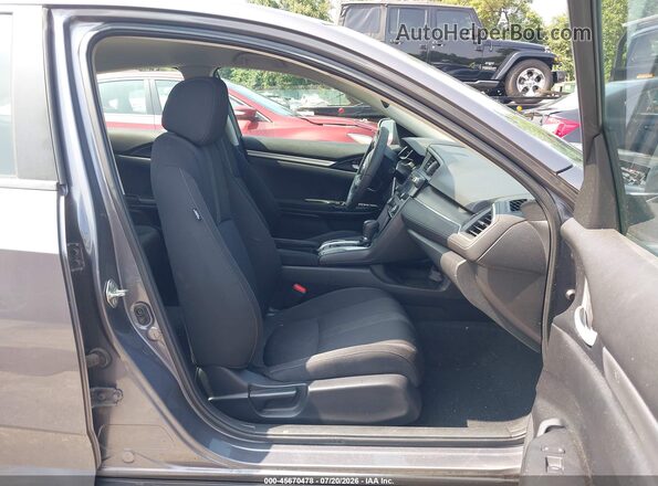 2HGFC2F55JH602620 2018 HONDA CIVIC Gray Front interior view