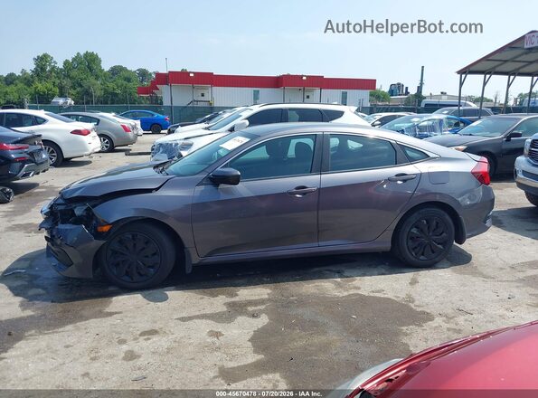 2HGFC2F55JH602620 2018 HONDA CIVIC Gray 360 interior view