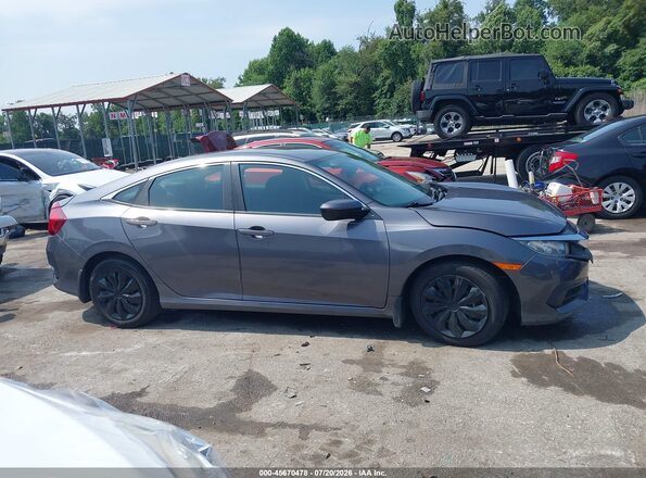 2HGFC2F55JH602620 2018 HONDA CIVIC Gray Rear interior view