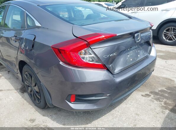 2HGFC2F55JH602620 2018 HONDA CIVIC Gray 