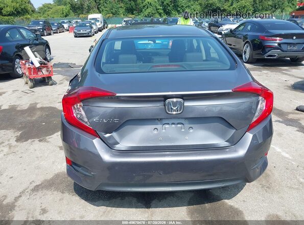 2HGFC2F55JH602620 2018 HONDA CIVIC Gray 
