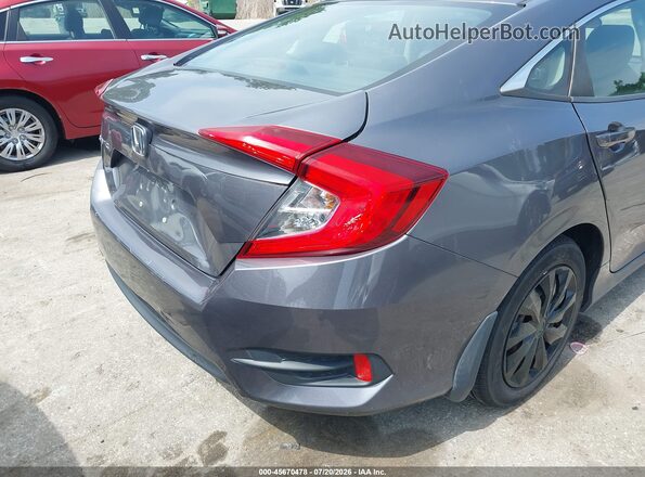 2HGFC2F55JH602620 2018 HONDA CIVIC Gray 