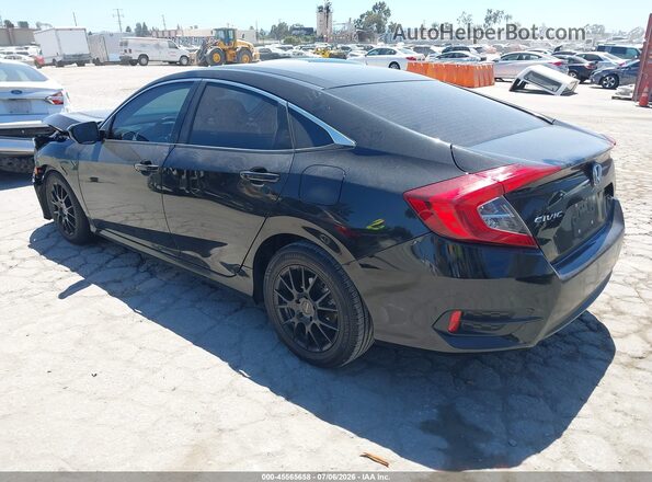 2HGFC2F56GH500221 2016 HONDA CIVIC Черный Задняя левая четверть
