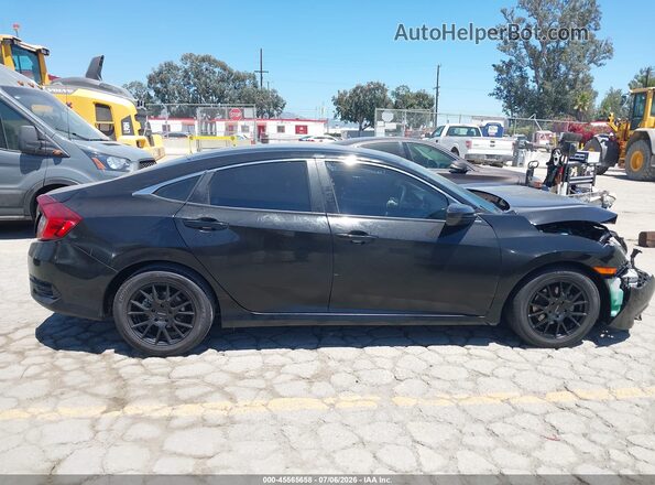 2HGFC2F56GH500221 2016 HONDA CIVIC Черный Вид задней части салона