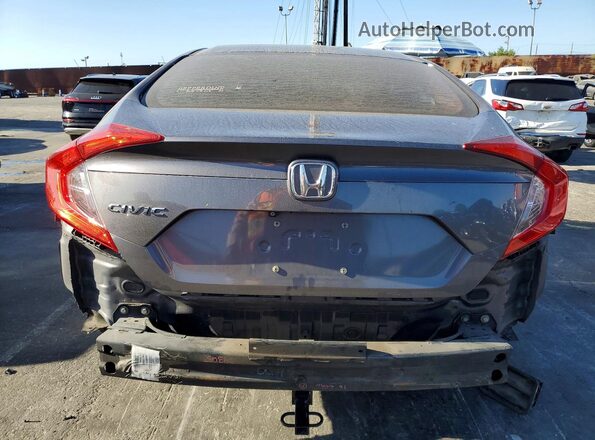 2HGFC2F56GH503099 2016 HONDA CIVIC Gray Widok z tyłu