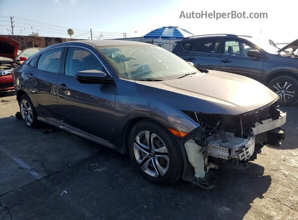2HGFC2F56GH503099 2016 HONDA CIVIC Gray Przód prawy