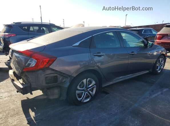 2HGFC2F56GH503099 2016 HONDA CIVIC Gray Tył prawy