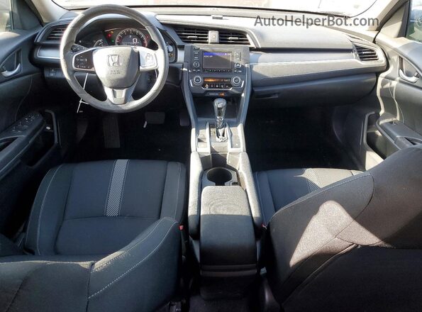 2HGFC2F56GH503099 2016 HONDA CIVIC Gray Widok deski rozdzielczej