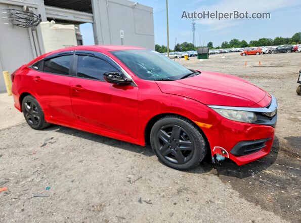 2HGFC2F56GH528181 2016 HONDA CIVIC Red Delantero derecho
