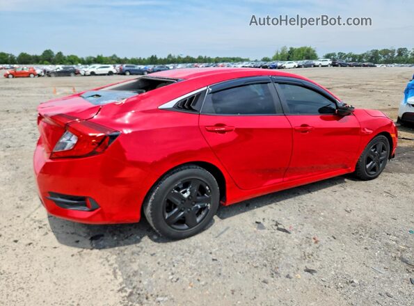 2HGFC2F56GH528181 2016 HONDA CIVIC Red Trasero derecho