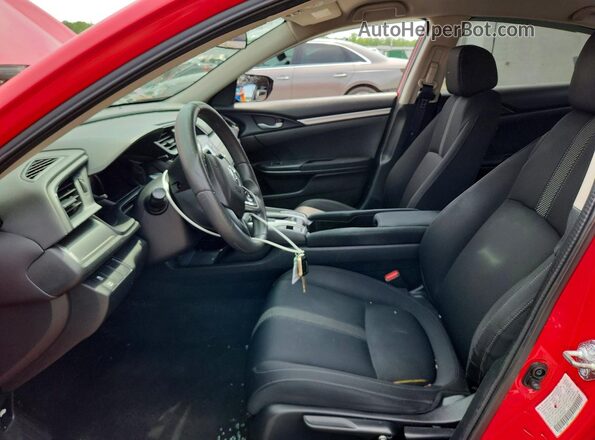 2HGFC2F56GH528181 2016 HONDA CIVIC Red Vista interior delantera
