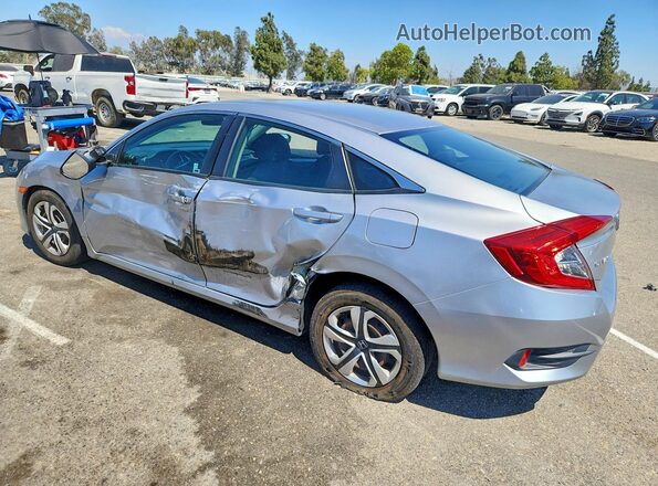 2HGFC2F56GH548933 2016 HONDA CIVIC Silver უკანა მარცხენა