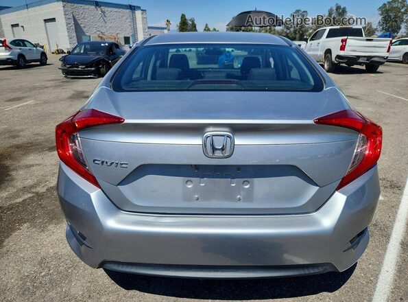 2HGFC2F56GH548933 2016 HONDA CIVIC Silver უკანა ხედი