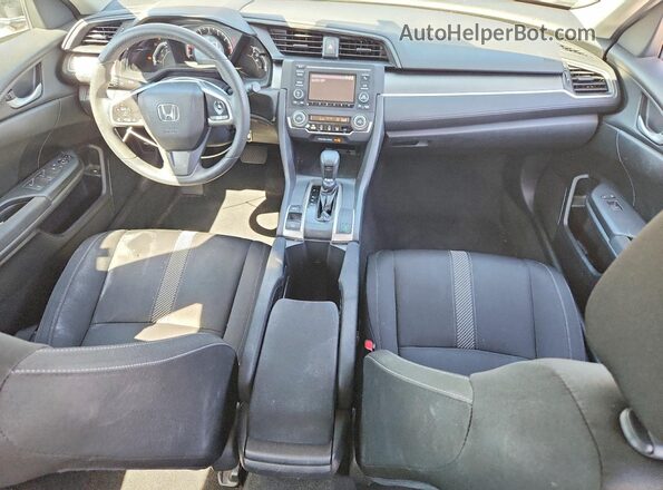 2HGFC2F56GH548933 2016 HONDA CIVIC Silver წინა პანელის ხედი