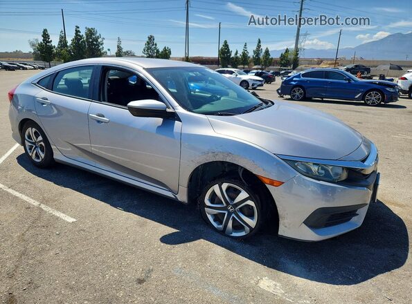 2HGFC2F56GH548933 2016 HONDA CIVIC Silver წინა მარჯვენა