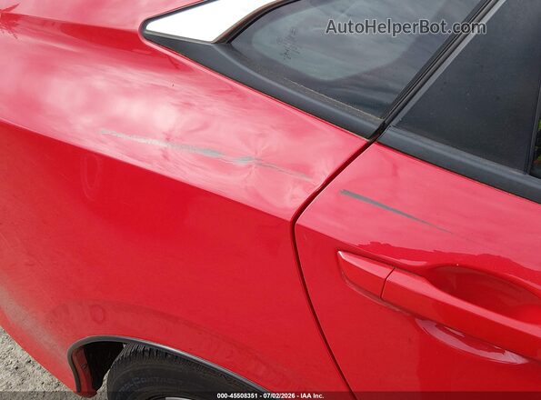 2HGFC2F56GH560208 2016 HONDA CIVIC Red Vista frontal