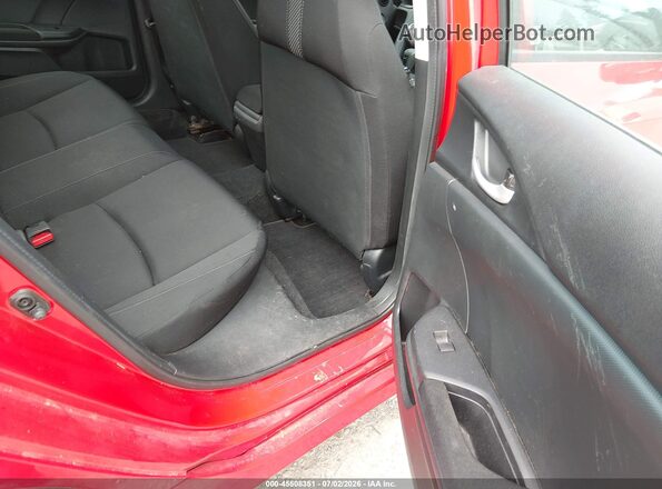2HGFC2F56GH560208 2016 HONDA CIVIC Red Vista de la etiqueta del VIN