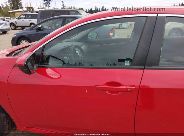 2HGFC2F56GH560208 2016 HONDA CIVIC Red Vista interior de 360 grados